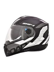 N2 Air Road Smart Bluetooth Flip-up Double Visor Helmet Glossy Grey