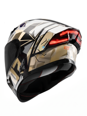 Tarmac Thala Smart Bluetooth Full Face Helmet For Bike DOT & ISI Certified