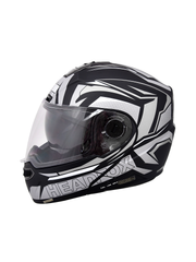 N2 FLASH Air METRO Smart Bluetooth Flip-Up Double Visor Helmet Matte Grey