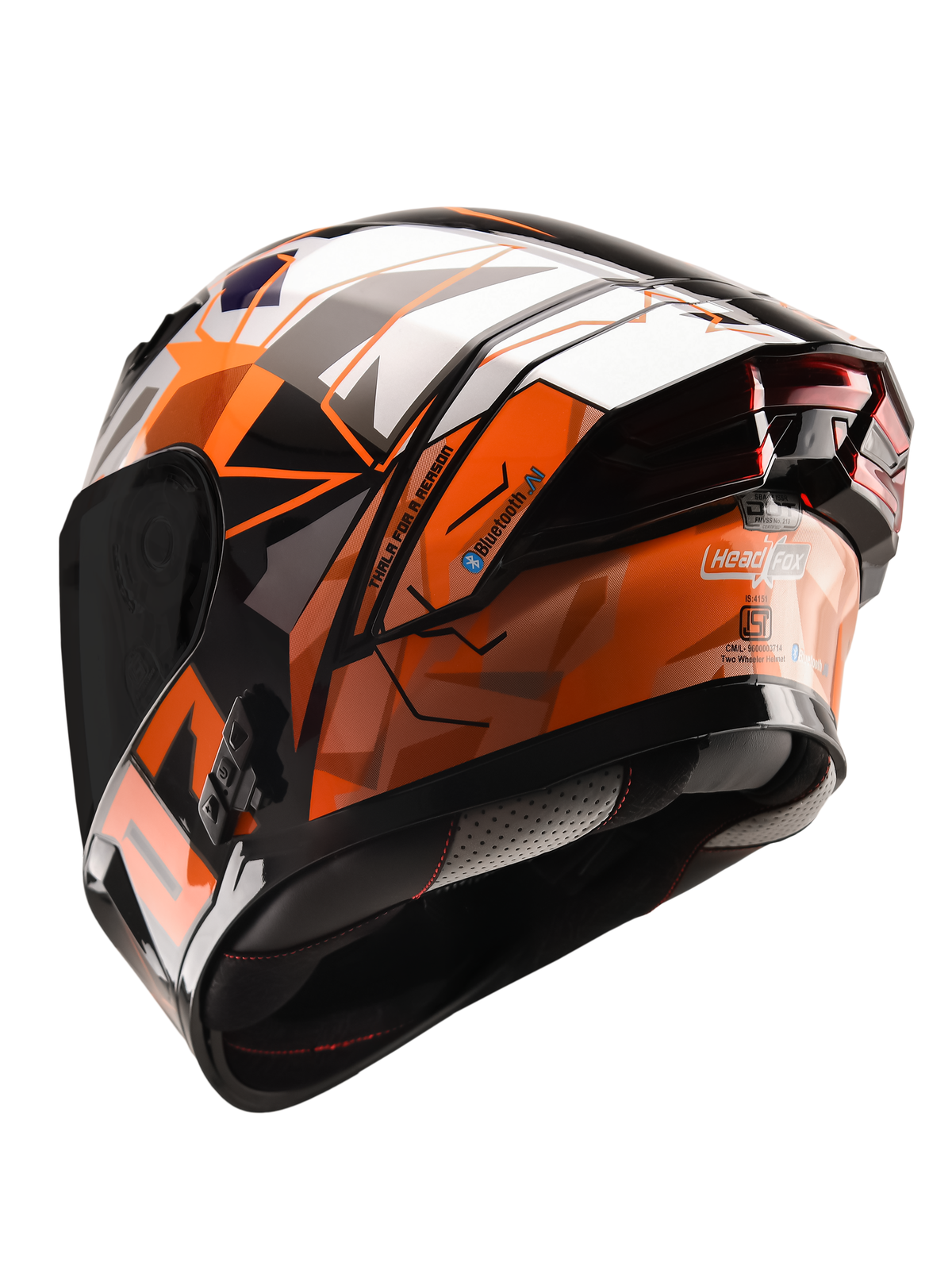 Tarmac Thala Smart Bluetooth Full Face Helmet For Bike DOT Certified