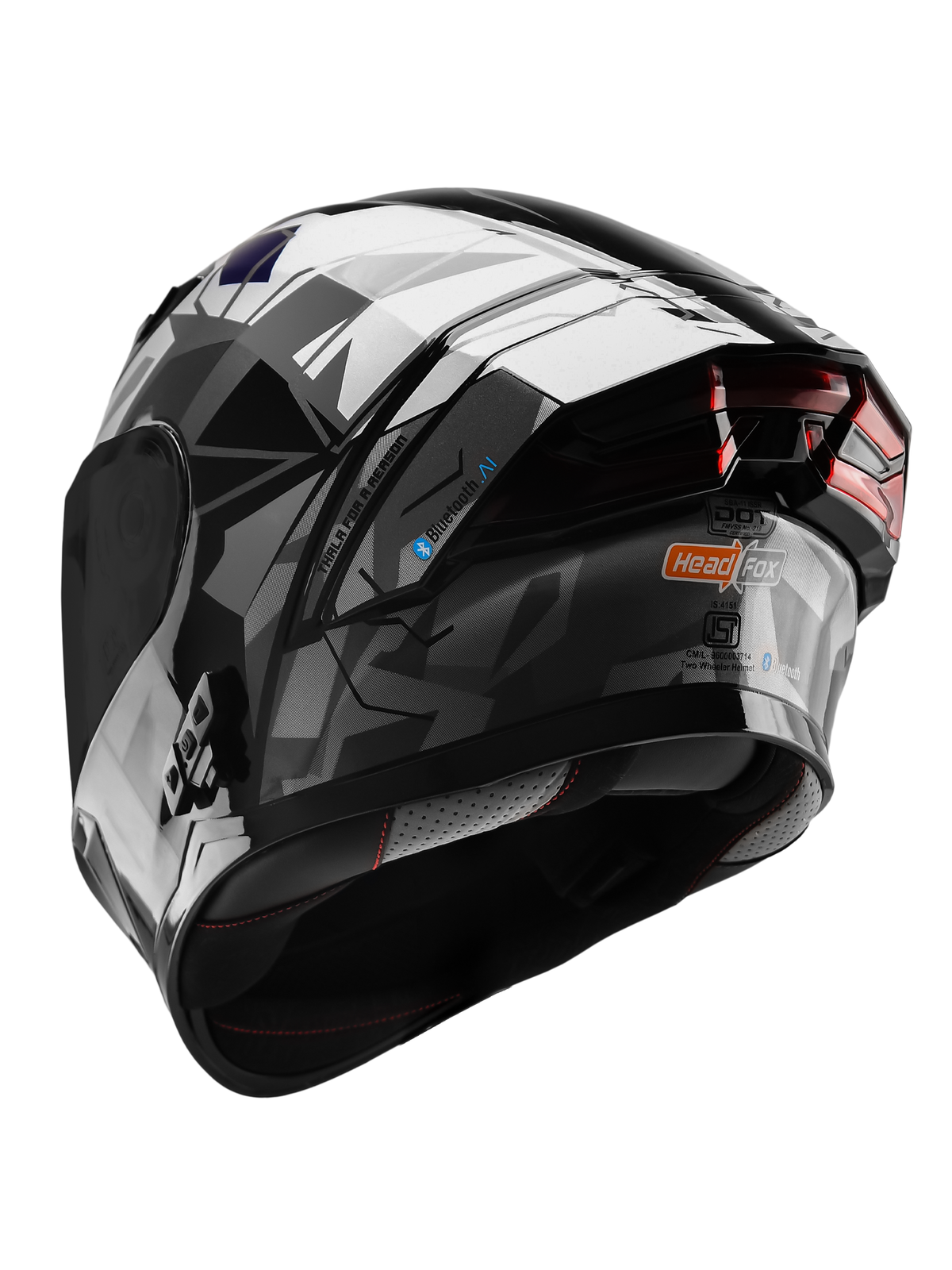 Tarmac Thala Smart Bluetooth Full Face Helmet For Bike DOT Certified