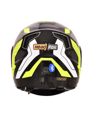 happy⭐︎ Headfox N2 Air Road Yellow Smart Bluetooth Flip-up Double Visor