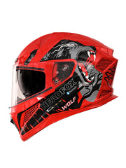 Wolf Smart Bluetooth Helmet with Music, Calls, & ENC