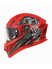Wolf Smart Bluetooth Helmet with Music, Calls, & ENC