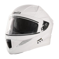 N2F Sharp Smart Bluetooth Full Face Helmet for Man & Women for Bike with Dual Visor, Aircraft Light, Noise Cancellation, Voice Assistance & GPS