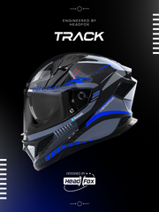 Track Smart Bluetooth Helmet For Men & Women| ISI Certified, Music & Calls
