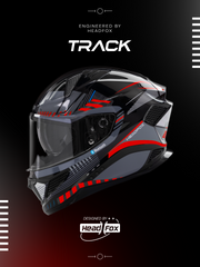 Track Smart Bluetooth Helmet For Men & Women| ISI Certified, Music & Calls