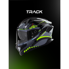 Track Smart Bluetooth Helmet For Men & Women| ISI Certified, Music & Calls
