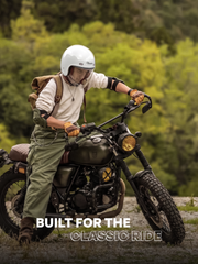 Classic Open Face Bluetooth Helmet for Bike | ISI & DOT Certified
