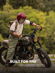 Classic Open Face Bluetooth Helmet for Bike | ISI & DOT Certified