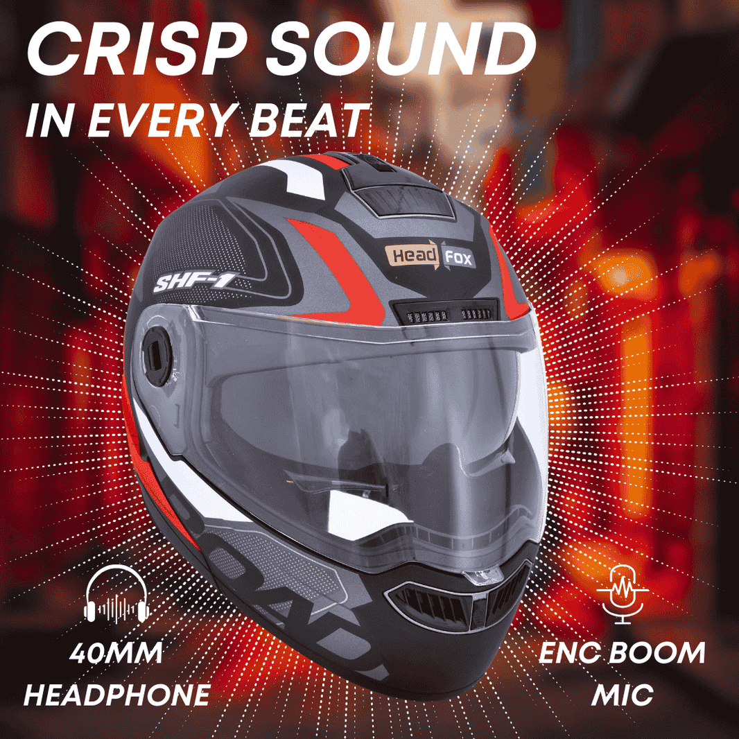 Headfox Full Face Bluetooth Helmets: Stay Connected and Protected