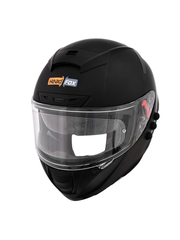 H4 BRO1 Matt Black Smart Bluetooth Full-face Double Visor Helmet