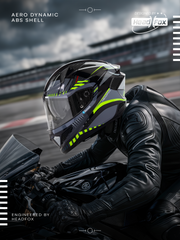 Track Smart Bluetooth Helmet For Men & Women| ISI Certified, Music & Calls