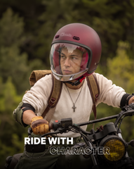 Classic Open Face Bluetooth Helmet for Bike | ISI & DOT Certified