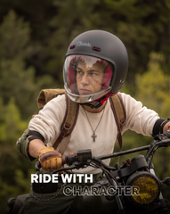 Classic Open Face Bluetooth Helmet for Bike | ISI & DOT Certified