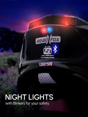 Sharp Bluetooth Full Face Helmet with Voice Assist & ENC