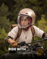 Classic Open Face Bluetooth Helmet for Bike | ISI & DOT Certified