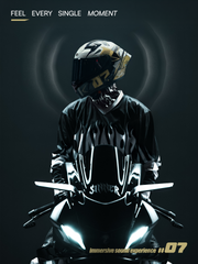 Tarmac Thala Smart Bluetooth Full Face Helmet For Bike DOT Certified