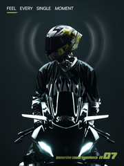 Tarmac Thala Smart Bluetooth Full Face Helmet For Bike DOT Certified