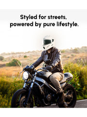 Sharp Smart Bluetooth Helmet with Voice Assist, GPS & Dual Visor