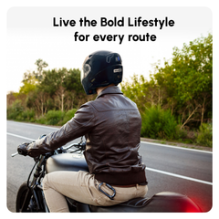 N2 Air 7 Flip-up Helmet for Man & Women with Bluetooth, GPS, Voice Assistance, ENC, Dual Visor, Removable Padding
