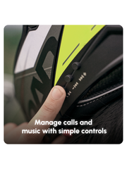 N2 Air Road Matt Yellow Smart Bluetooth Flip-up Double Visor Helmet