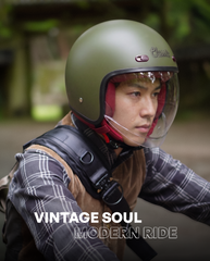 Classic Open Face Bluetooth Helmet for Bike | ISI & DOT Certified