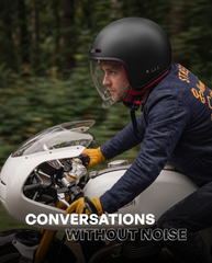 Classic Open Face Bluetooth Helmet for Bike | ISI & DOT Certified