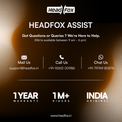 F20 Smart Helmet Bluetooth Headset with Mic | Voice Assistant & Siri Support | Noise Cancellation | Long Battery Backup | IPX6 Waterproof | Compatible with All Helmets | Android & iOS