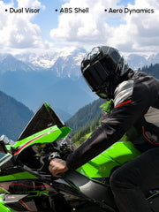 Sharp Bluetooth Full Face Helmet with Voice Assist & ENC