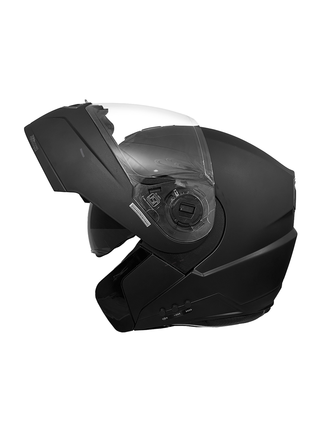 N2 Air  Flip-Up Bluetooth Helmet | Voice Assist, Dual Visor | Black