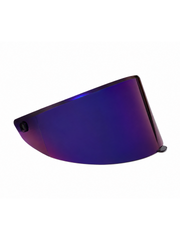 Blue Helmet Visor | Scratch-Resistant Fits Headfox SHADY, SHARP, Track & WOLF Helmets