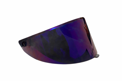 SBH25 Chrome Helmet Visor | Scratch-Resistant Fits Headfox SHADY, SHARP & WOLF Helmets