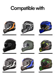 Air Smoke Inner Helmet Visor | Sun Goggle Lens Fits Road, Metro & Dashing Models