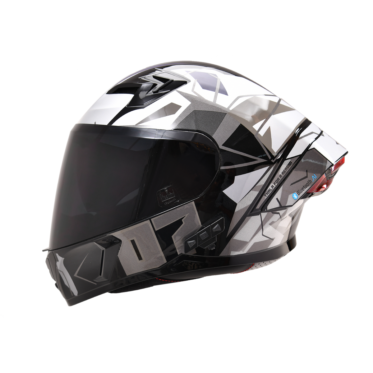 Tarmac Desert Storm Smart Bluetooth Full Face Helmet For Bike DOT Certified