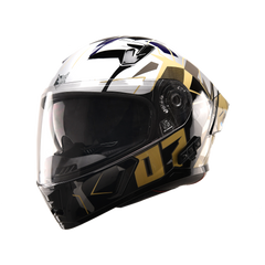 Tarmac Thala Smart Bluetooth Full Face Helmet For Bike DOT Certified
