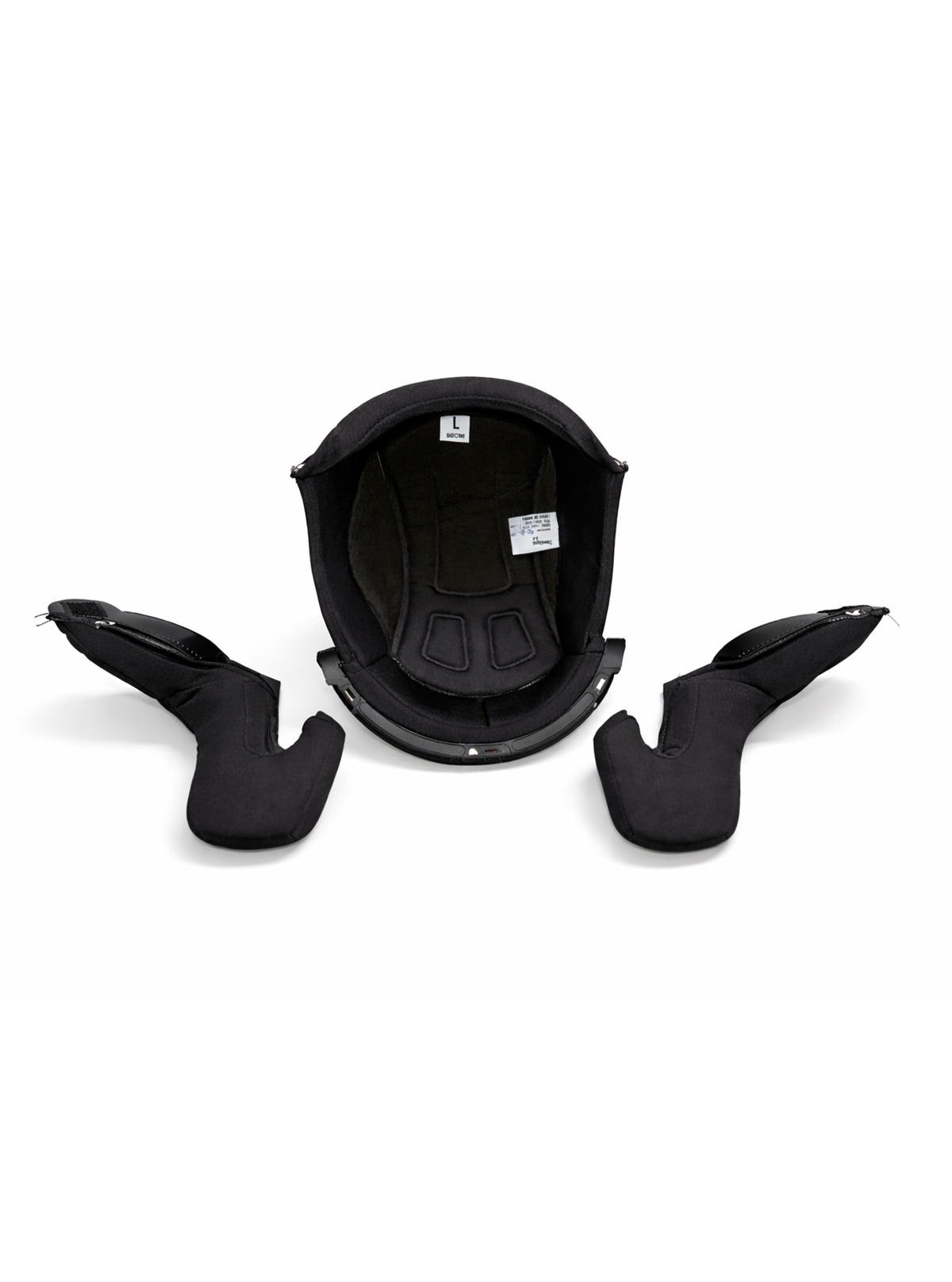 Helmet Inner Padding Set with Cuffia | Soft Comfort Fit
