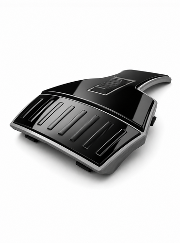 HEADFOX Helmet Top Air Vent  for Road, Metro, Dashing & Winner Helmets | Durable ABS Plastic | Easy Installation | Black
