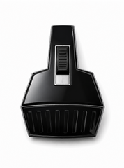HEADFOX Helmet Top Air Vent  for Road, Metro, Dashing & Winner Helmets | Durable ABS Plastic | Easy Installation | Black