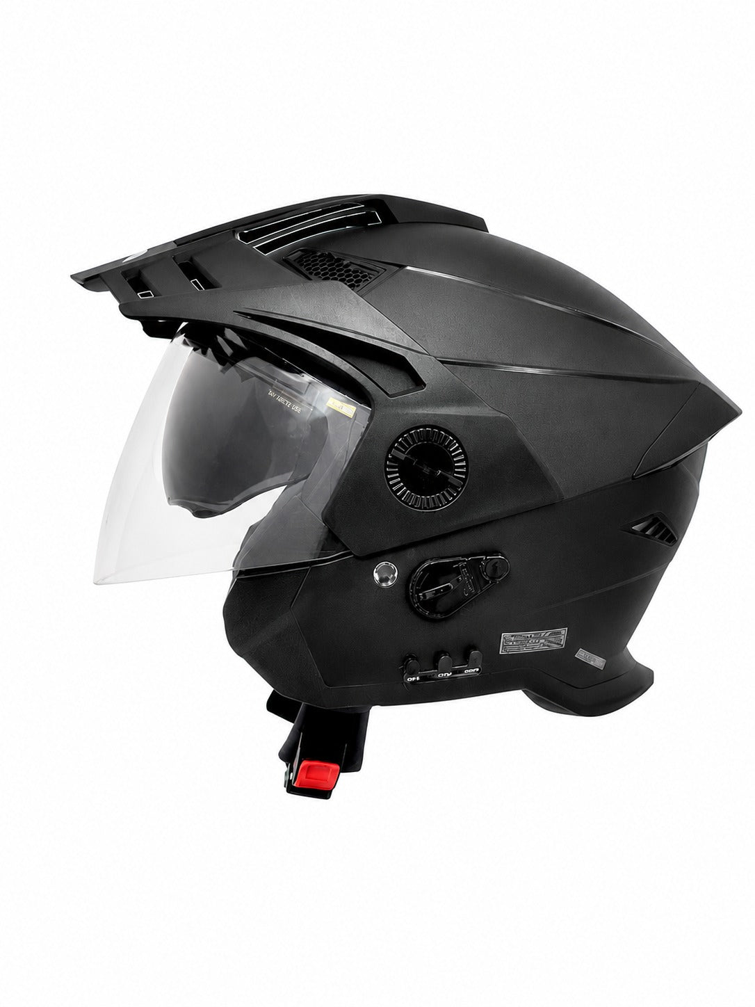 AVA N2 Smart Bluetooth Bike Helmet with Calls, Music & Voice Assist Black