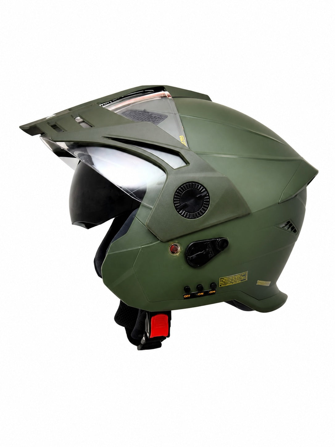 AVA  Smart Bluetooth Bike Helmet with Calls, Music & Voice Assist Green