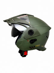 AVA  Smart Bluetooth Bike Helmet with Calls, Music & Voice Assist Green