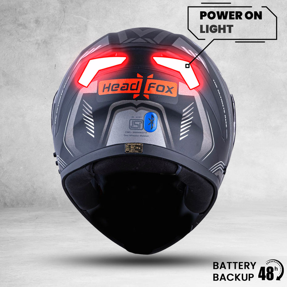N2 Raptor Ultimate Bluetooth Fullface Helmet Headfox HeadFox