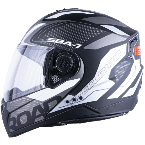 N2 Air Road Grey Smart Bluetooth Flip-up Single Visor Helmet