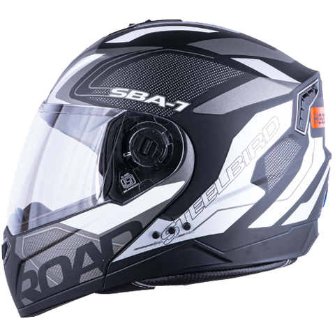 N2 Air Road Grey Smart Bluetooth Flip-up Single Visor Helmet